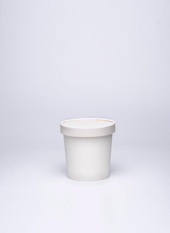12oz Soup Paper Container With Paper Lid