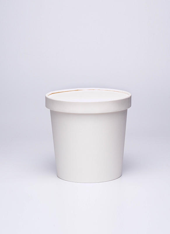 26oz Soup Paper Container With Paper Lid