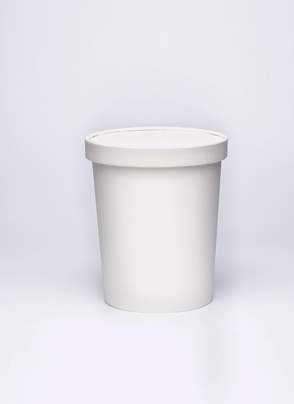 32oz Soup Paper Container With Paper Lid