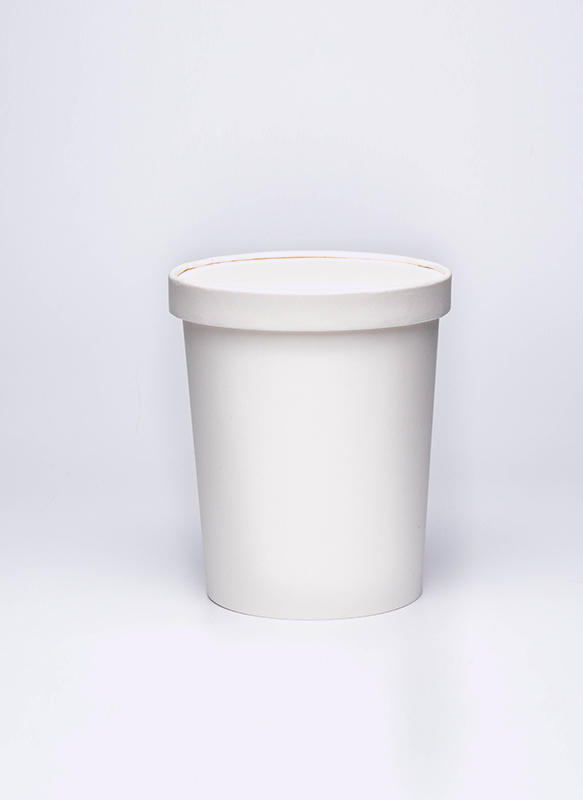 32oz Soup Paper Container With Paper Lid