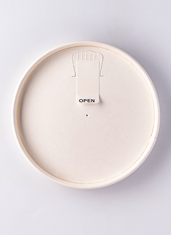 90mm White Paper Cup Lid