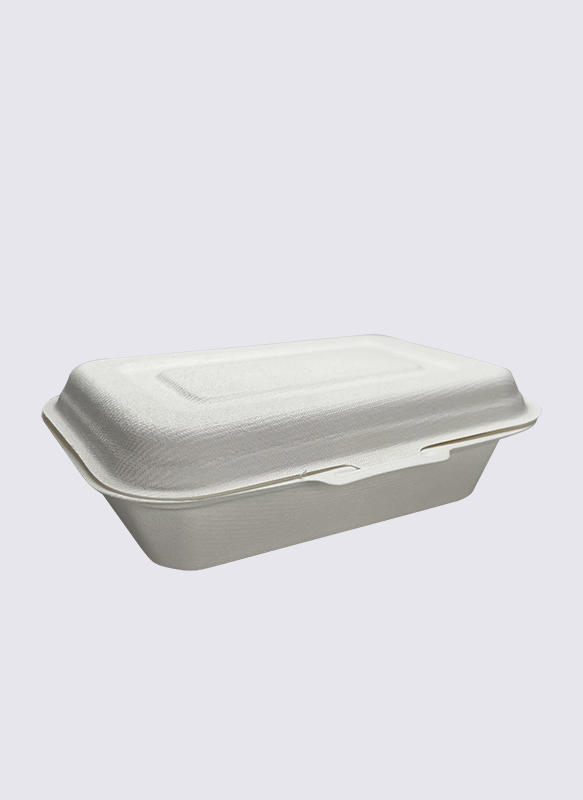 450ml Bagasse Sugarcane Clamshell Food Container