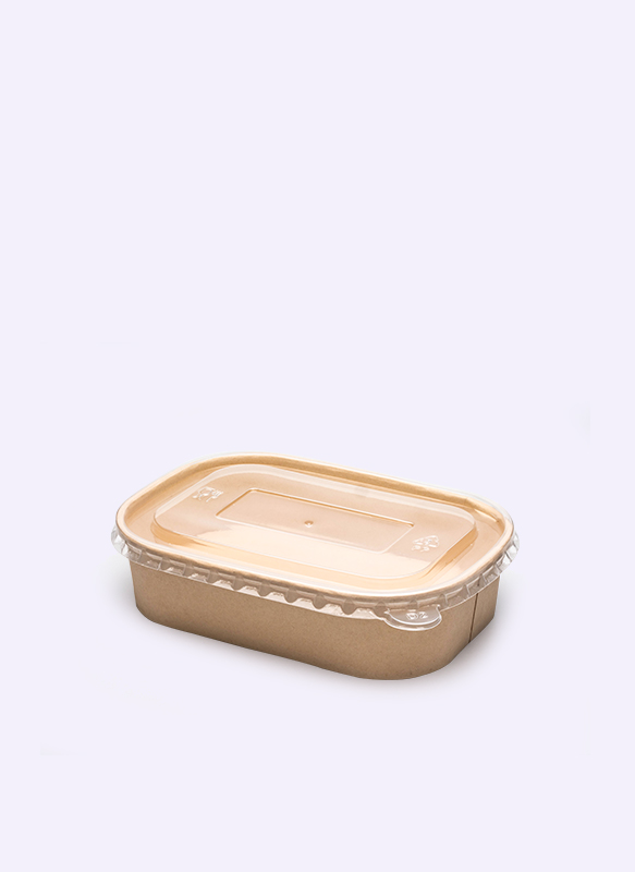 500ml Rectangular Paper Bowl