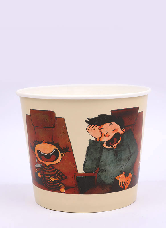 64oz Paper Bucket