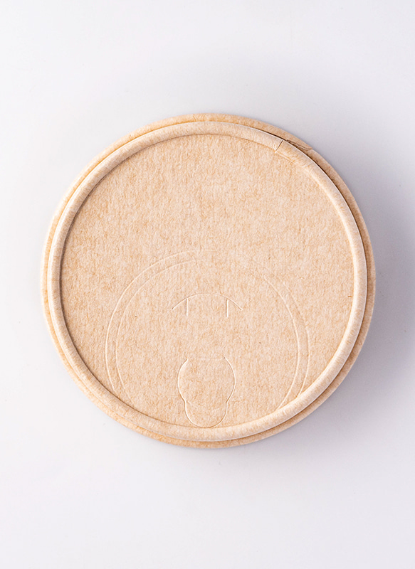 80mm White Paper Cup Lid