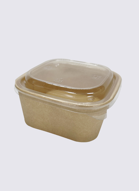 Disposable Kraft Square Bowls 500ml & 650ml